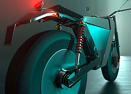 electric not-naked naked bike