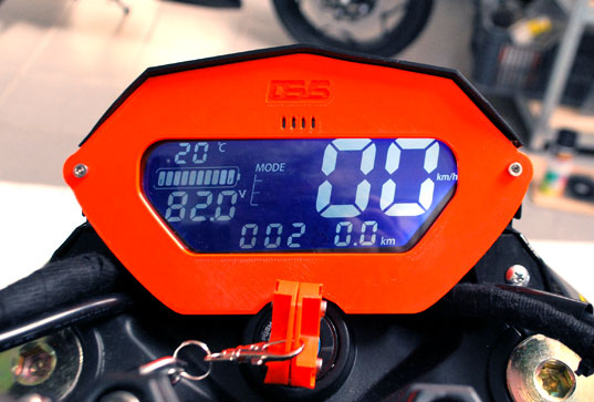 elektrischer motorrad tachometer