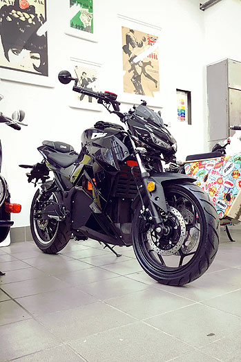 electric motorcycle sales